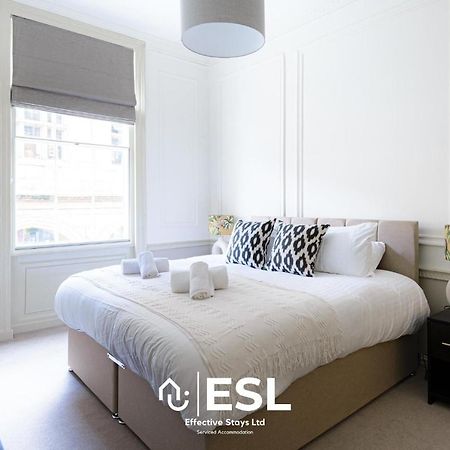 Most Central Luxury Grade 2 Listed Apartment Overlooking Shrewsbury Square - Free Parking Bagian luar foto