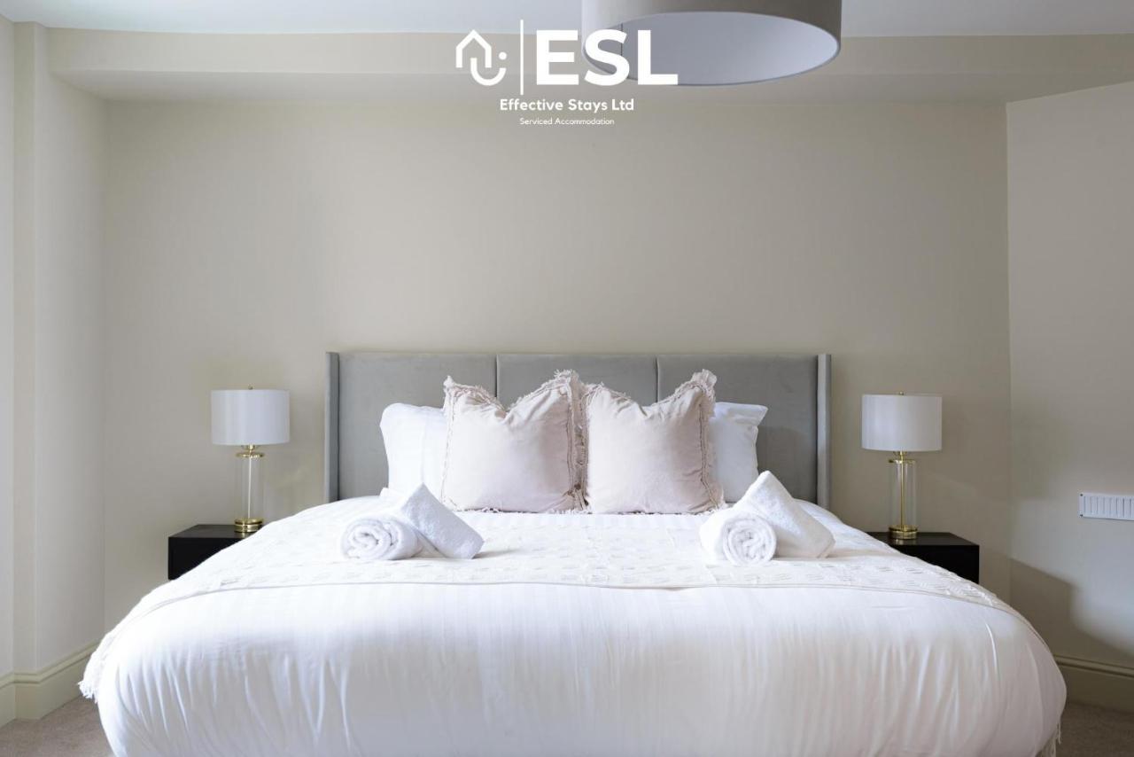 Most Central Luxury Grade 2 Listed Apartment Overlooking Shrewsbury Square - Free Parking Bagian luar foto